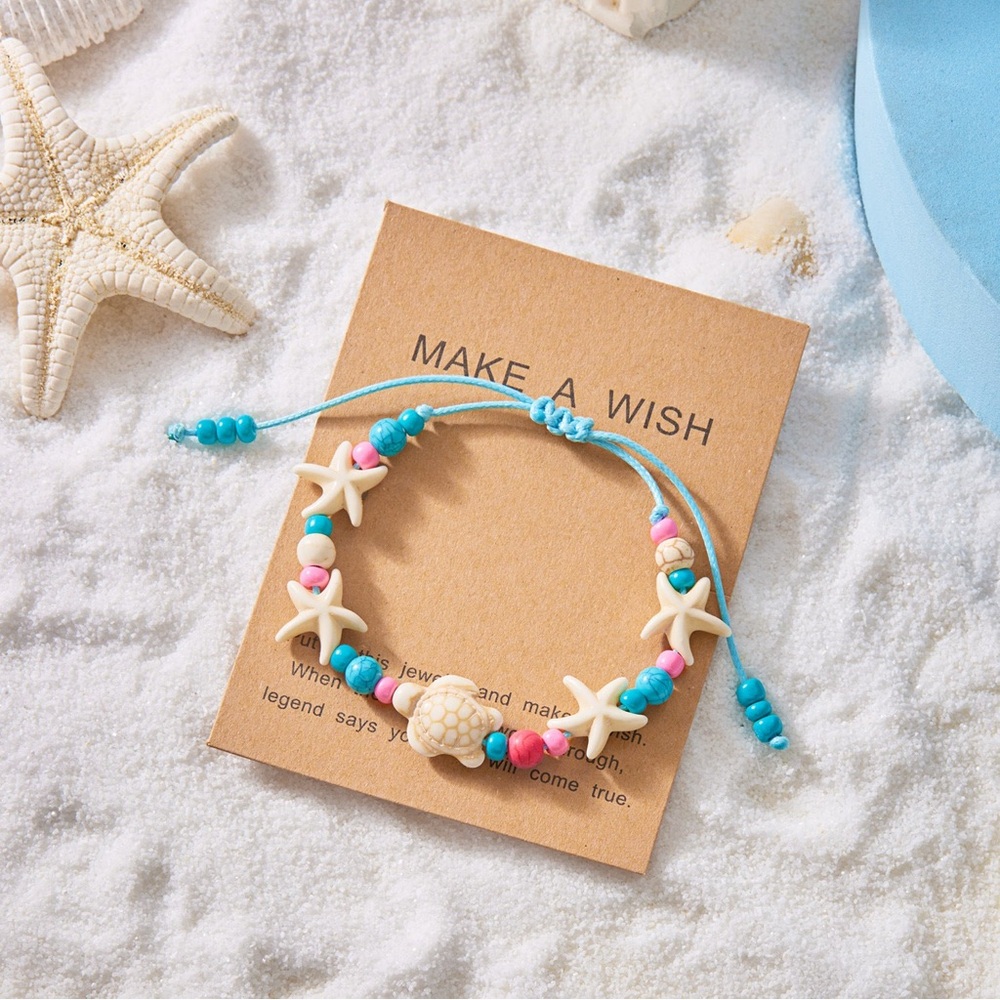 Starfish Beaded Bracelet